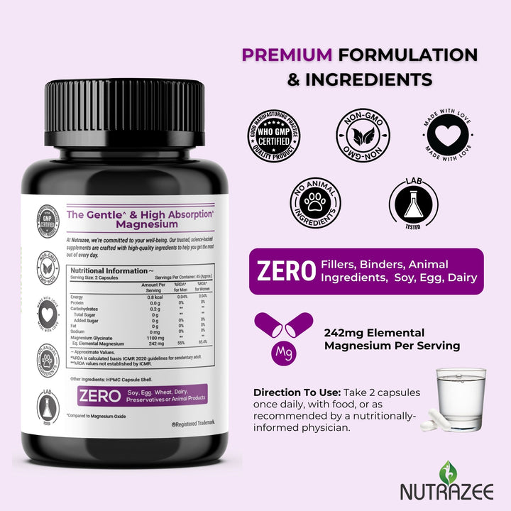 Magnesium Glycinate premium high quality ingredient