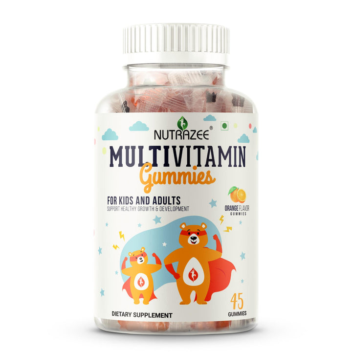 Nutrazee vegan multivitamin gummies supplement for kids adults gummy bear vitamin online India