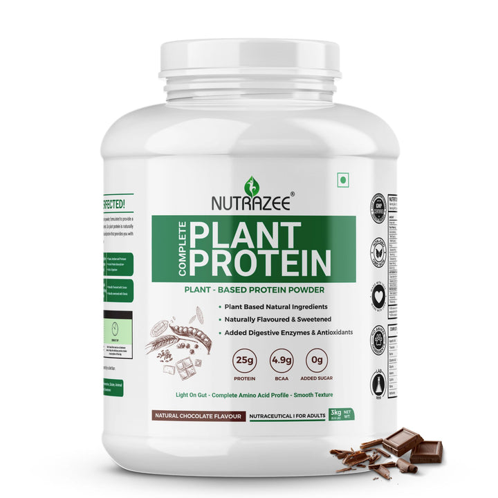 Plant Protein Powder 3kg big jar Chocolate Flavour