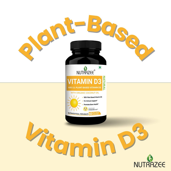 nutrazee vegan vitamin d3 supplement fact lichen plant based