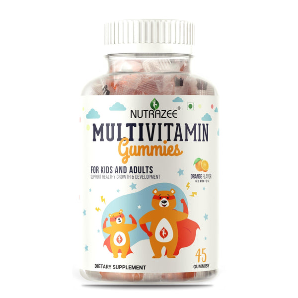 nutrazee vegan multivitamin gummies supplement for kids adults gummy bear vitamin online India